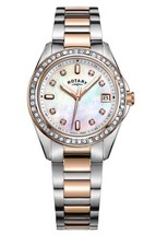 New Ladies Rotary rose plated