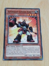 Yugioh card - Superheavy Samurai Kabuto - NECH-EN008 1ST EDITION
