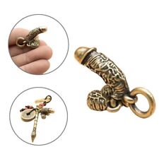Brass Male Penis Pendant Car