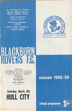 Blackburn Rovers v Hull City