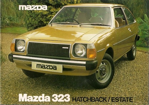 Mazda 323 hatchback - hatchback, &