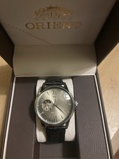 Silver Dial Orient Bambino Automatic Open Heart