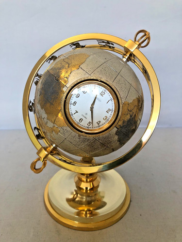 Angelus globe clock working - angelus,