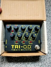 SansAmp Tech 21 Tri-OD 3-Channel Overdrive Pedal Used