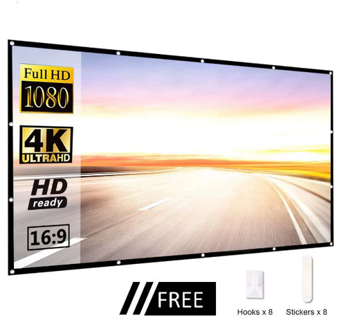 150 projector screen - projector, hd