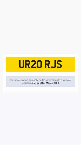 Private registration plate car - private,