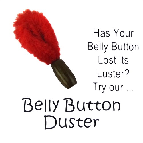Funny prank belly button lint - button,