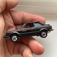 1982 Hot WheelsFord Escort XR3 Black No.3288 Very Old  mint condition 