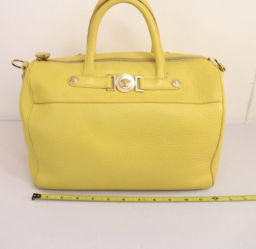 Gianni versace yellow leather - gianni,