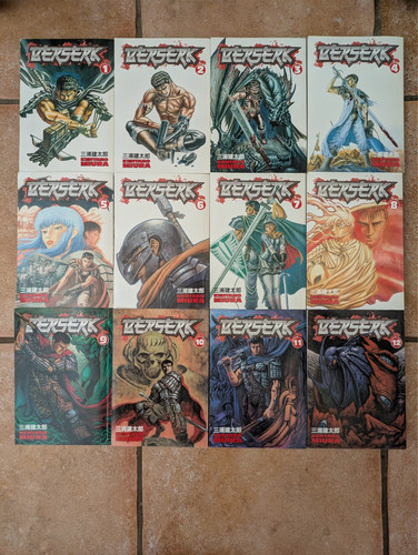Berserk first editions manga - berserk,