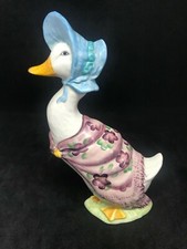 Vintage Beswick Beatrix Potter Figurine-Jemima Puddle Duck Wall Plaque-Very Rare
