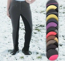 SALE Jodhpurs Ladies & Children's Horse Riding 2 Tone Equestrian Show - Cheap