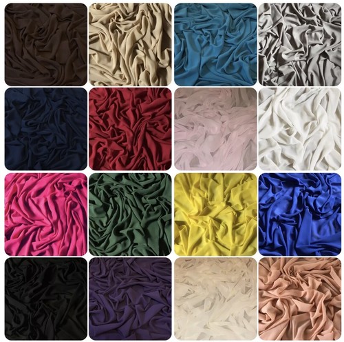 Elegant soft moss crepe - soft,