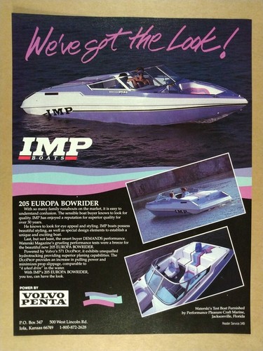1990 imp 205 europa bowrider - 1990,