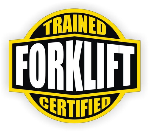 Trained forklift certified - trained,