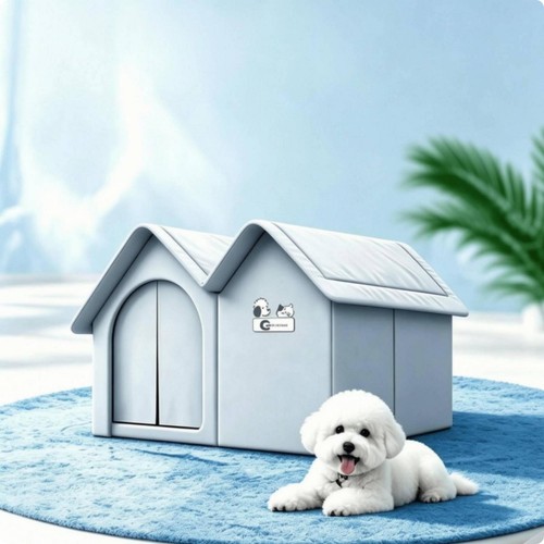 Cooling pet house arched - pet,
