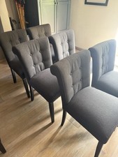 A Set of 6 dinning chairs 