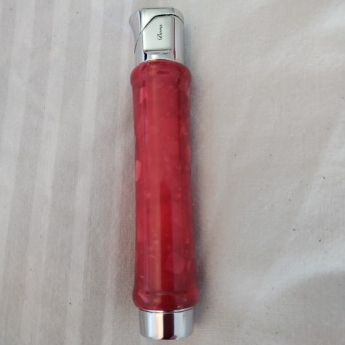 Red metal lighter refillable - &,