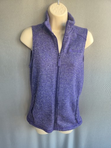 Fleece gillet purple size - fleece,