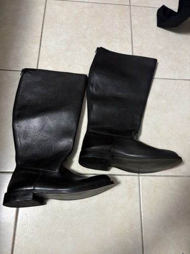 Men black long horse - long,