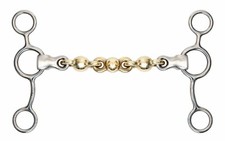 Shires Tom Thumb Gag Bit Waterford With Brass Alloy Mouth | Brass Alloy |4 Sizes