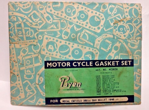 Motor cycle gasket set - gasket, royal