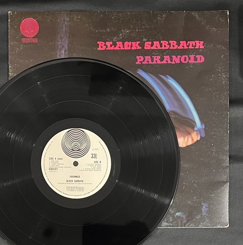 Black sabbath paranoid - black,