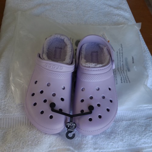 Crocs classic clogs faux fur - faux,