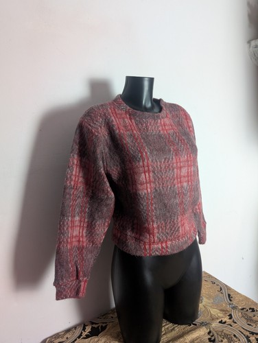 Topshop red tartan pattern - red,