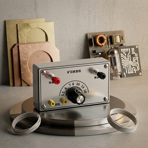 For crystal radio assembly - for, kit