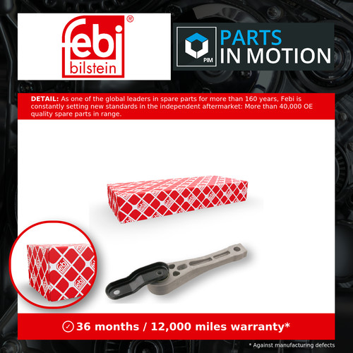 Engine mount rear 31958 - rear, febi