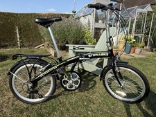 Stowabike Pro Folding City Bike Black