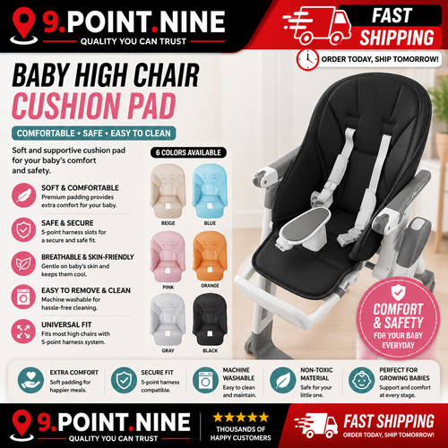 Baby high chair cushion cover - high,