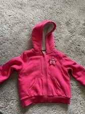 Baby Girls Lined Hoodie Age 2-3 Years 