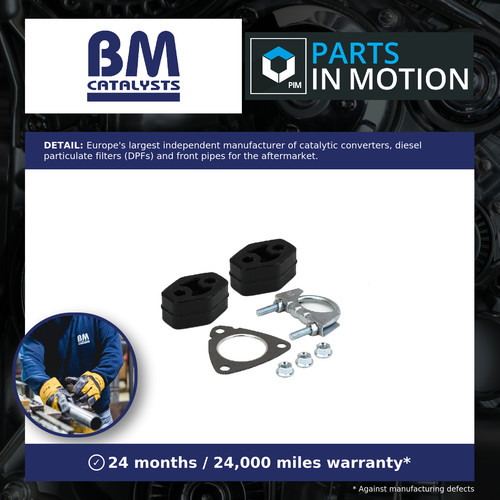 Exhaust pipe fitting kit - exhaust,