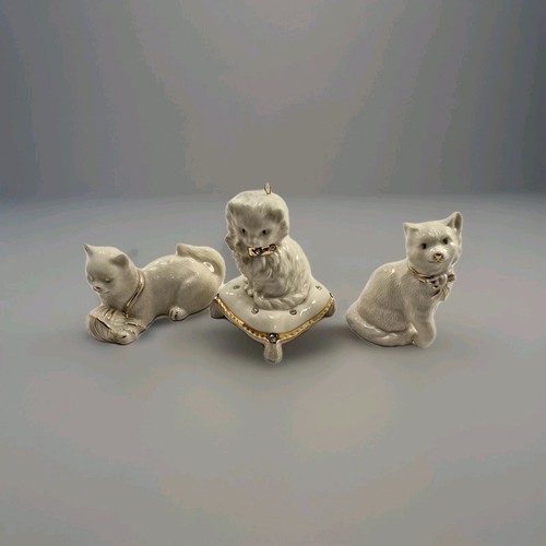 Lenox porcelain cat - lenox, figurines