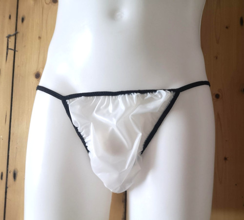 Baggy pvc panties wide - baggy, crotch