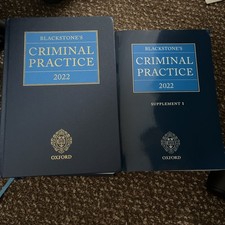 Blackstone's Criminal Practice