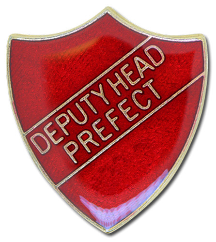 Deputy head prefect pin - head, badge