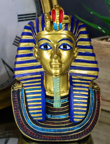 Ebros golden cobra mask - golden,