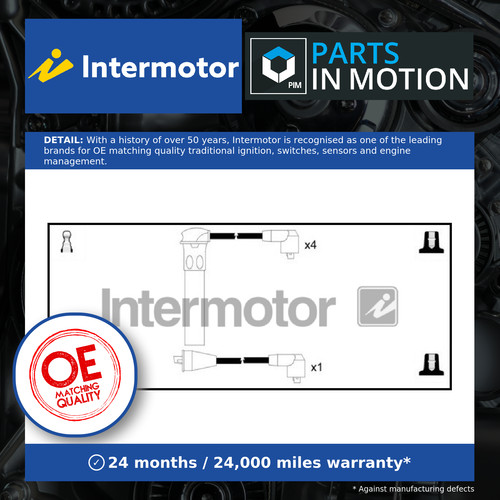 Leads ignition cables set - cables,