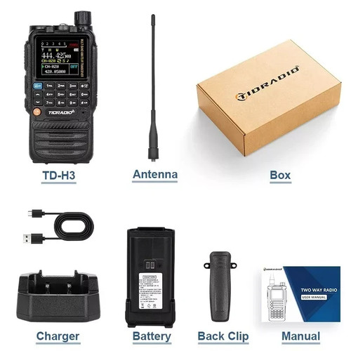 Tidradio walkie talkie - h3,