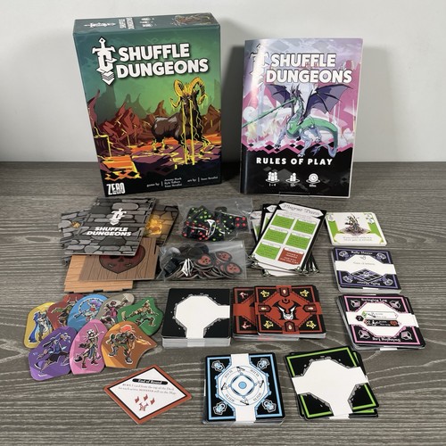 Shuffle dungeons board game - shuffle,