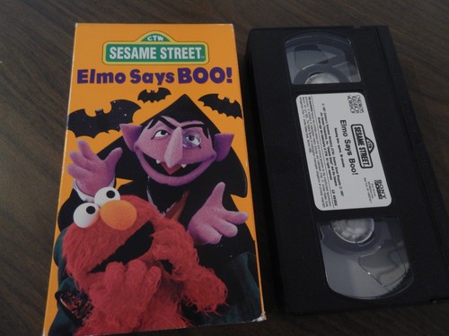 Elmo says boo vhs - boo,