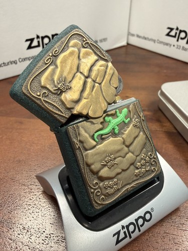 Genuine zippo lighter rock - genuine,