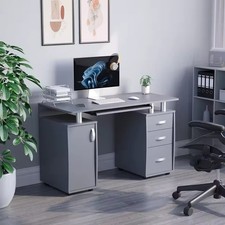 3 Drawer Computer Desk Home