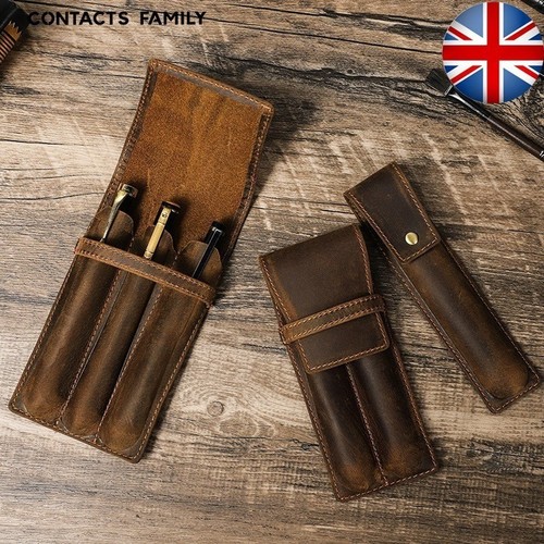 Vintage genuine leather hard - leather,