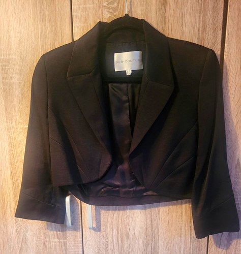 Sub couture black - black, linen