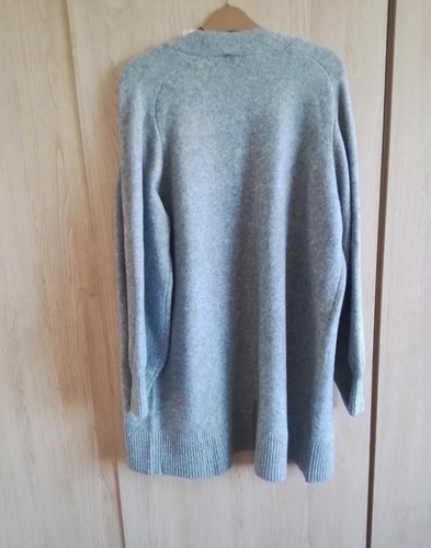 Zara grey cardigan size - grey, m