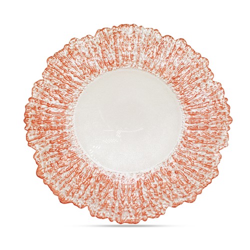 Elegant glass plate - plate, 33cm
